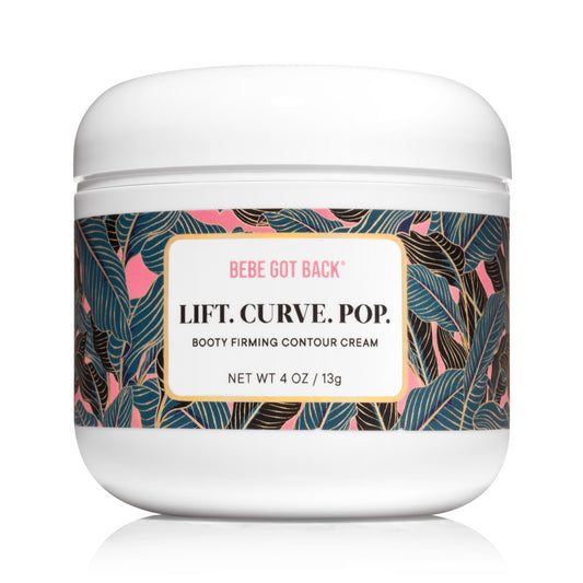 Booty Firming Contour Cream | Moisturizing with Powerful Natural Ingredients | 4 OZ 13g